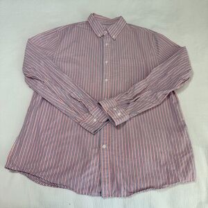 Banana Republic Long Sleeve Striped Button Down Shirt SLIM UNTUCKED L